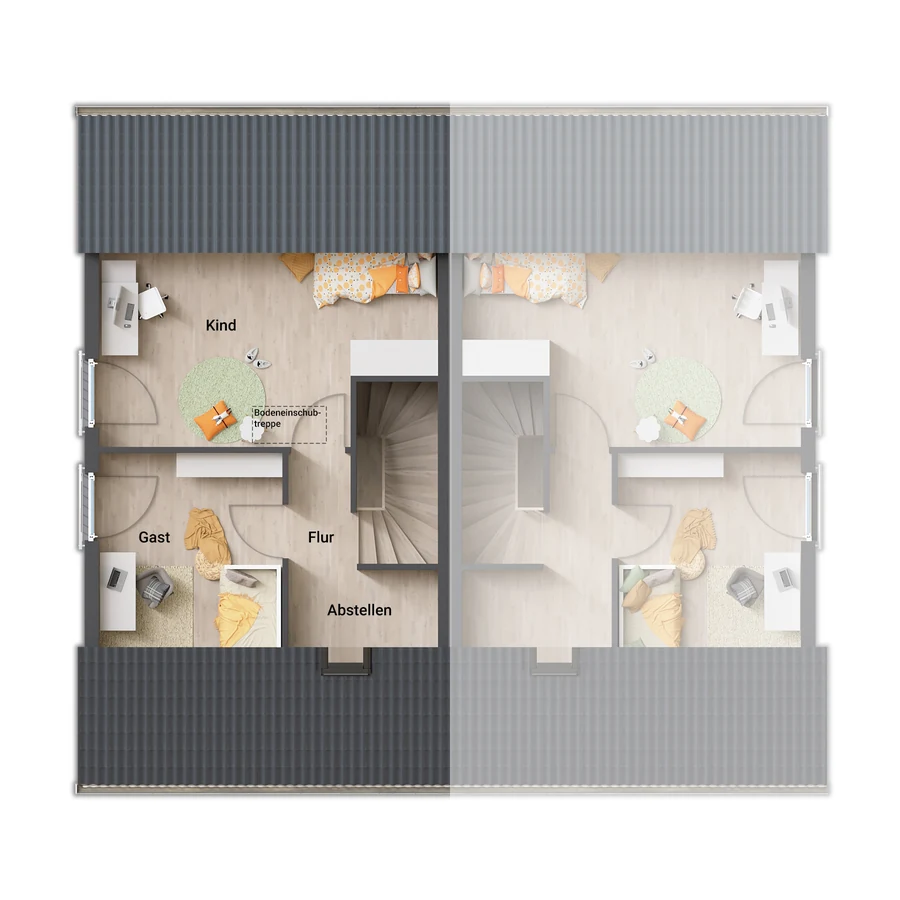 Grundriss Dachgeschoss