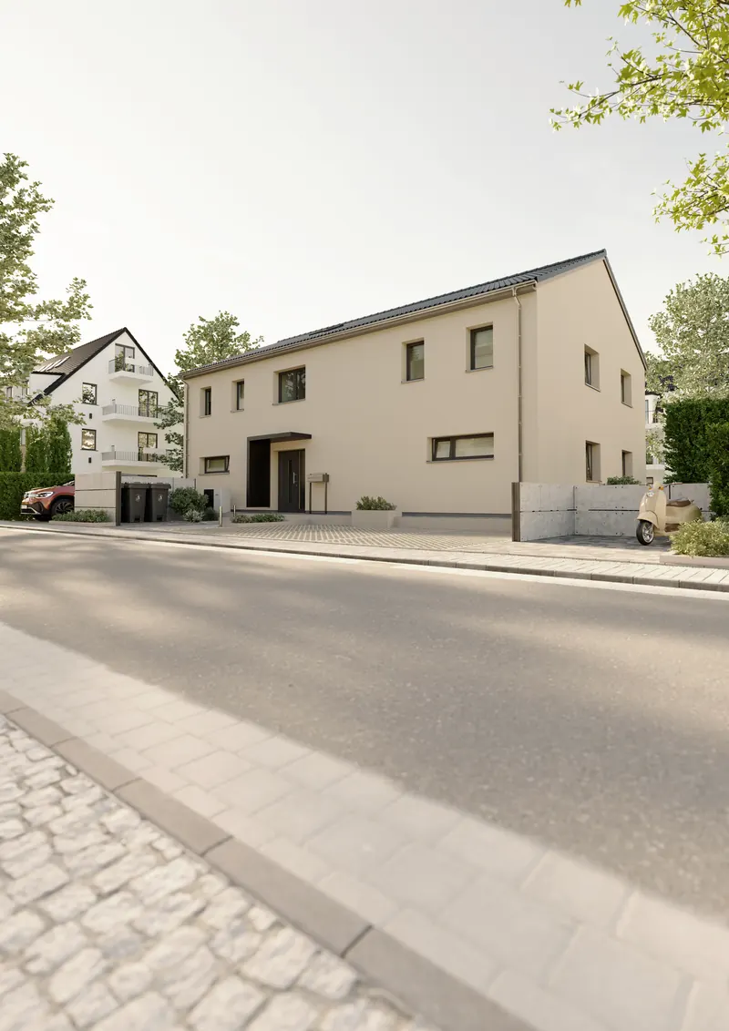 Quattro 287, Straßenansicht (Visualisierung)