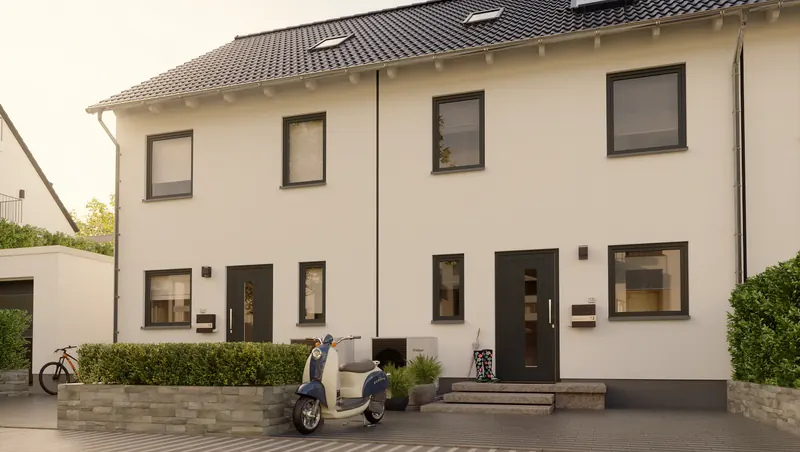 Mittelhaus, Straßenseite